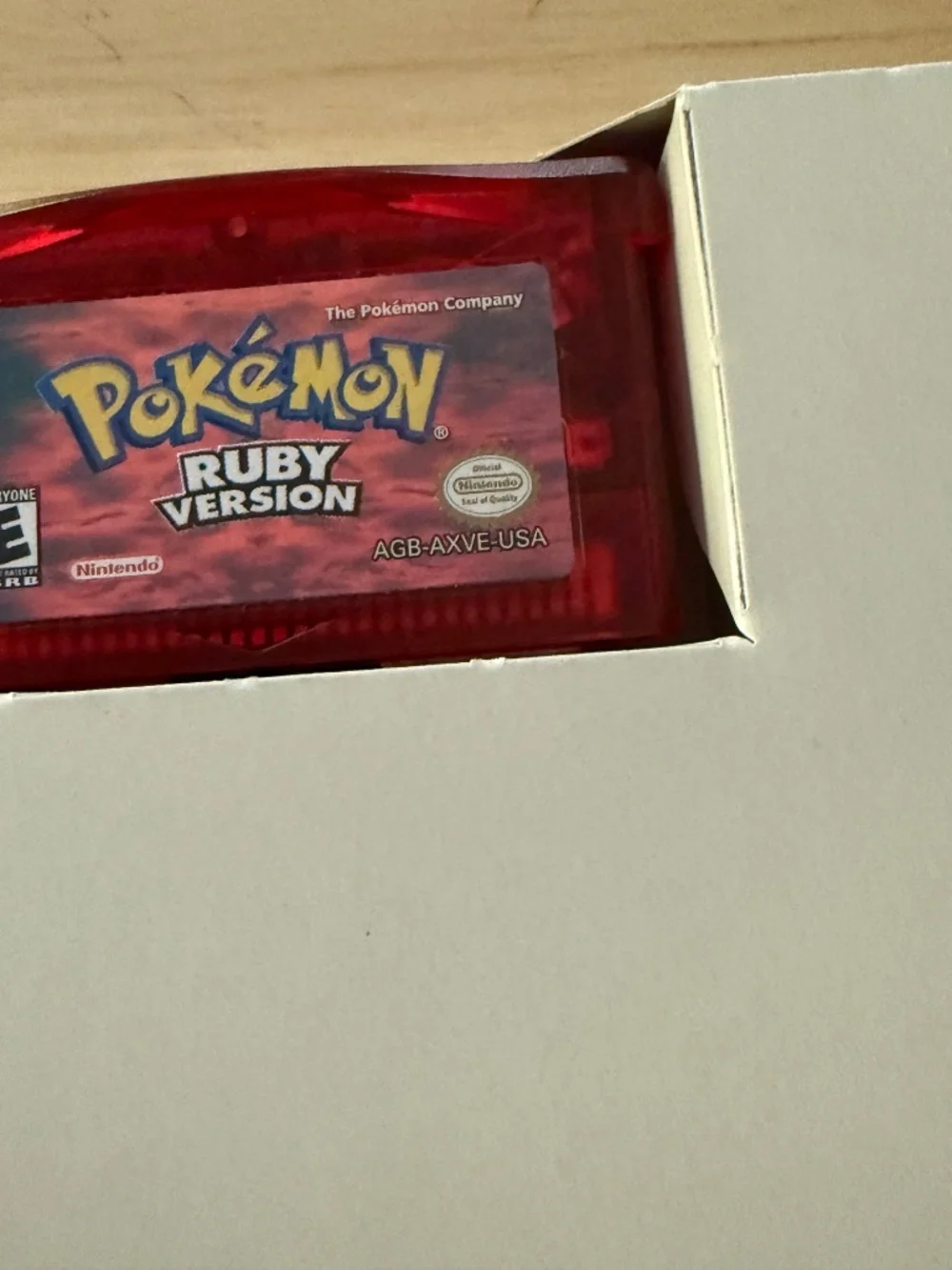 RARE Authentic Vintage Pokemon Ruby Game Boy Advance CIB